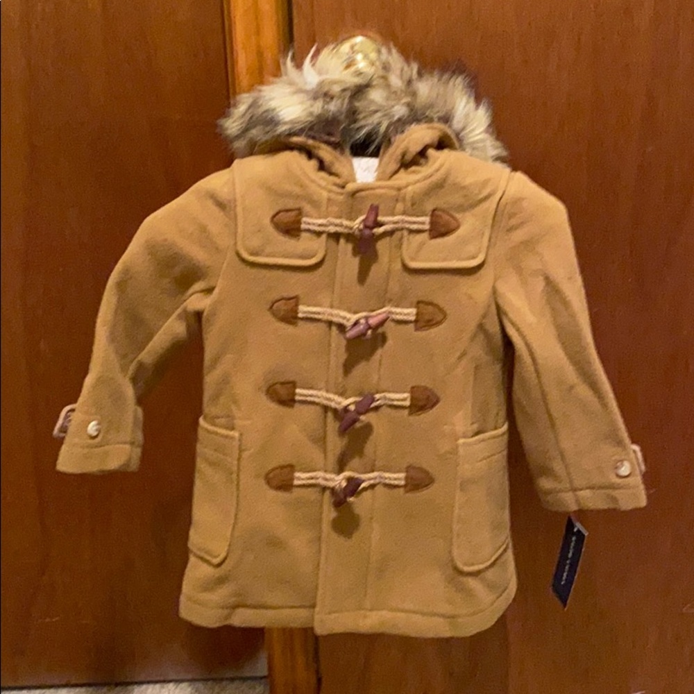 Ralph Lauren Girl’s Pea Coat (NWT). Size 3T